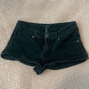 Forever21 Black Jean Shorts - Fit like a 24.